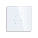 Nelja ahela puutetundlik l&uuml;liti, valge 500W