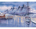 Ristpistes tikkimiskomplekt, RTO, 29,5x20,5 cm, M970