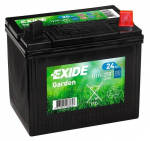 Murutraktori aku Exide Garden 12V 24Ah 197x132x186-+