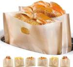 Korduvkasutatavad toasterkotid Toaster bag Gluten-free, 16,5x16,5cm, 10 tk