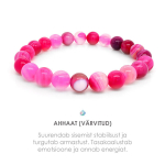 K&auml;ev&otilde;ru Ahhaat 8mm (Fuchsia)
