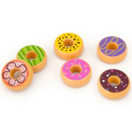 Viga Puidust Donuts Donata 6 tk