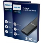 V&auml;line k&otilde;vaketas V&auml;line k&otilde;vaketas SSD Philips, hall, 500 GB