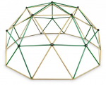 HyperMotion laste ronimiskuppel XXXL, geodome, aiam&auml;nguv&auml;ljak, l&auml;bim&otilde;&otilde;t: 3.7m