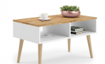 Diivanilaud ADRK Furniture Sana, valge