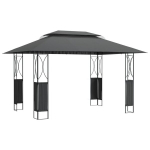 vidaXL aiapavlijon, antratsiithall, 400 x 300 x 270 cm, teras