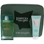 Kinkekomplekt meestele Lolita lempicka green lover: EDT 100 ml, habemeajamisj&auml;rgne palsam 75 ml, kott