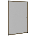 vidaXL putukav&otilde;rk aknale pruun 80 x 120 cm