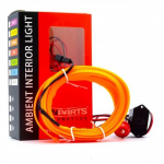 LED riba auto sisetulede jaoks, 5m, oranž, 12V, EPAL5M