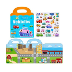 Magnetkleebised lastele, Vehicles stickers