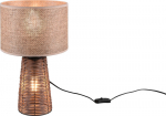 Trio laualamp Straw, rotangist, 2 x E27