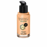 Jumestuskreem Max Factor Face Finity All Day Flawless Spf 20 N&ordm; W62 Warm beige, 30 ml