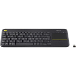 LOGITECH K400 Plus Multimedia TV Keyboard - AZERTY - Wireless - Touchpad