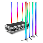 LED-torukomplekt BeamZ Kratos RGBW kasutamiseks sise-/v&auml;listingimustes, 8 tk