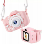 Laste kaamera X5 Kitten, roosa