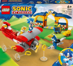 76991 LEGO&reg; Sonic the Hedgehog&trade; Tails&rsquo; Workshop and Tornado Plane lennukikomplekt