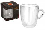 Topeltseinaga termokruus, klaasist, 280ml