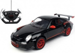 Puldiga juhitav mudelauto Rastar Porsche 911 GT3 RS, must