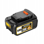 Asendusosa akut&ouml;&ouml;riistadele Dewalt DCB180, DCB182 jaoks &ndash; LED indikaator, 4Ah, 20V Li-ion