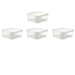 Hermeetilised purgid koos kaanega, 4 tk., 4 Pakuotė*650ml