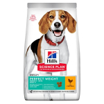Kuivtoit koertele Hill's Science Plan Perfect Weight Medium Adult kanalihaga, 12 kg
