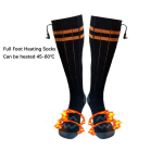 Elektrilised soojendusega sokid, pestavad soojendussokid, talvesoojad sokid telkimiseks suusatamiseks matkamiseks v&auml;ljas