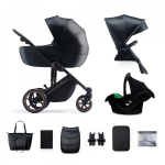 Universaalne jalutusk&auml;ru Kinderkraft Prime 2 3in1 Mink Pro, Venezian Black