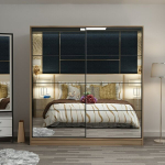 Riidekapp Asir Kale 7165, pruun