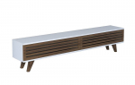 TV laud Kalune Design Hill, pruun/valge