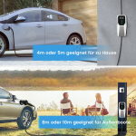 Elektriauto laadimiskaabel Junsun 22 kW, 32 A, kolmefaasiline, 5 meetrit