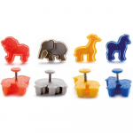 K&uuml;psisevormid 3d safari, 4tk/pk