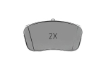TOYOTA PEUGEOT OPEL Piduriklotside komplekt, ketaspidur SU001B3530 1673597480 1678168280 1678168280