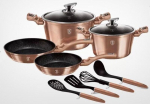 Berlinger Haus potikomplekt Metallic Line Rose Gold Edition, 10 tk