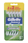 &Uuml;hekordsed raseerijad meestele Gillette Gillette Sensor3 tundlikule nahale 5 tk