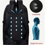 65L Suure Mahutavusega Seljakott - Veekindel ja Vastupidav Matkakott