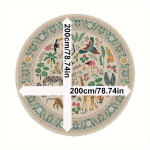 Loominguline Vaip, Pestav Masinaga, Mitte-Libisemisega Uksematt., 200 cm / 78,74 colio