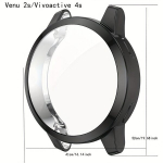 Nutikell Premium TPU Katte Garmin Venu 2/2S & Vivoactive 4S/4 Kaitse&uuml;mbris Aksessuaarid, Ai&scaron;ku