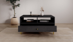 Kohvilaud Furniture Tili, must