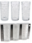 EXCELLENT HOUSEWARE - Klaas, 380 ml, 3 tk.