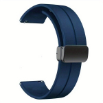 20mm 22mm Kiirkinnitusega Silikoon &Otilde;huke Nutikellarihm Samsungile Amazfit 4 5 GTS 2 Bip Lite., Vidurnakčio mėlyna