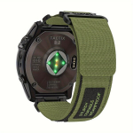 26mm/22mm Laius Garmin Fenix Nailon Rihm, Armija žalia 1