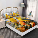 3D fliisist voodipesu, 99cm*190cm