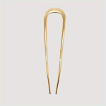 Elegantne Vintage Prantsuse Juuksen&otilde;el - Kuldne Metallist Krunnipidaja., Auksinis