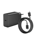 45W USB C Kiirlaadija Seinale koos 1tk C T&uuml;&uuml;p Kaabliga (must)