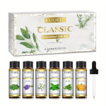 EUQEE Essents&otilde;lide Komplekt, Klassikaline Aroomiteraapia &Otilde;li 6x10ml