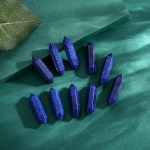 10tk Tervendavad Kristallid Kivid Komplekt 7 T&scaron;akra Loomulik Kvarts Amet&uuml;st Avantiurii Kassisilma Karneool Reiki Gemstone Punktid Energia Tasakaalustamine Meditatsiooniteraapia, Lapis Lazuli