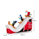 LED j&otilde;ulukaunistus J&otilde;uluvana ja pingviinid