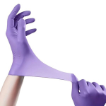 50/100tk, &Uuml;hekordsed Nitriilkindad, Veekindlad Kodukoristuskindad, Violetinė