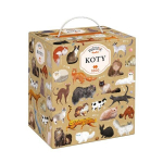 Pusle kassidega CzuCzu Puzzlove, 1000 tk