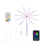 RGB IC Led Tuled, Nutikad Tulev&auml;rgi Tuled., Fejerverkų LED lemputės-30,48 cm
